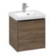 V&B Subway 3.0 Meuble sous-lavabo 42,3x42,9x37,8cm, porte gauche/grise, Ar Oa-1