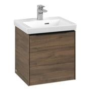 V&B Subway 3.0 Meuble sous-lavabo 42,3x42,9x37,8cm, porte gauche/grise, Ar Oa