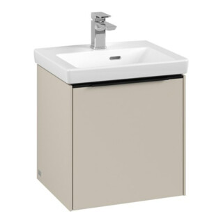 V&B Subway 3.0 Meuble sous lavabo 42,3x42,9x37,8cm, porte gauche/grise, env. grand