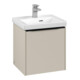 V&B Subway 3.0 Meuble sous lavabo 42,3x42,9x37,8cm, porte gauche/grise, env. grand-1