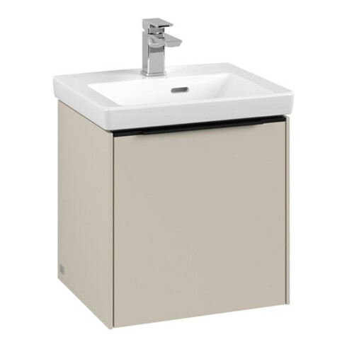 V&B Subway 3.0 Meuble sous lavabo 42,3x42,9x37,8cm, porte gauche/grise, env. grand