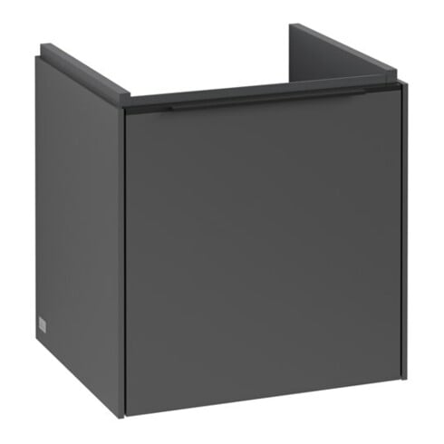 V&B Subway 3.0 Meuble sous lavabo 42,3x42,9x37,8cm, porte gauche/grise, mat