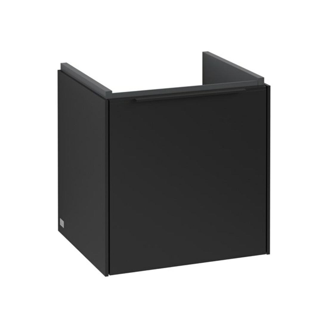 V&B Subway 3.0 Meuble sous lavabo 42,3x42,9x37,8cm, porte L/Gr devant blanc, devant bleu