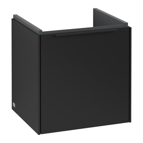 V&B Subway 3.0 Meuble sous lavabo 42,3x42,9x37,8cm, porte L/Gr devant blanc, devant bleu