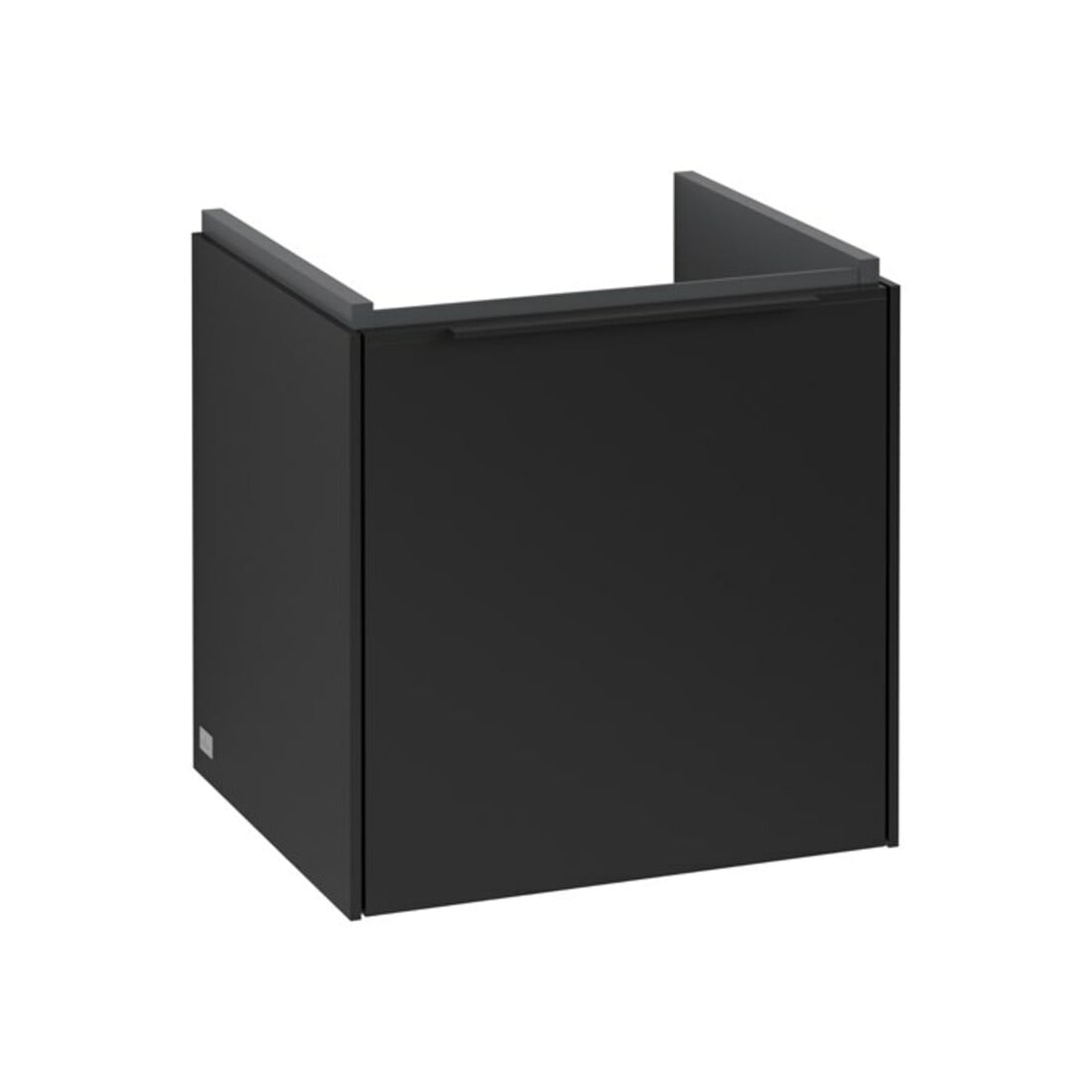 V&B Subway 3.0 Meuble sous lavabo 42,3x42,9x37,8cm, porte L/Gr devant blanc, devant bleu