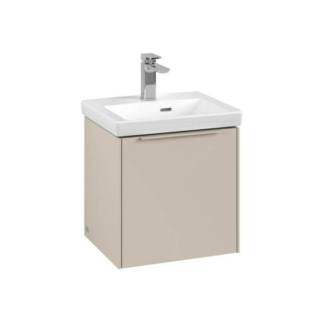 V&B Subway 3.0 Meuble sous-lavabo 42,3x42,9x37,8cm, porte R/Gr mon., env. Gr