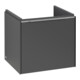 V&B Subway 3.0 Meuble sous lavabo 47,3x42,9x40,8 cm, alu brillant, gris graph.-1