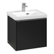 V&B Subway 3.0 Meuble sous lavabo 47,3x42,9x40,8 cm, avec LE/Gr AL g, bleu volcan