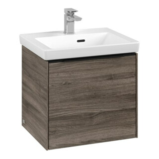 V&B Subway 3.0 Meuble sous lavabo 47,3x42,9x40,8 cm, avec LE/Gr devant bleu, pièce Oa