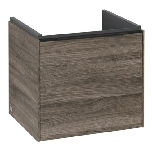 V&B Subway 3.0 Meuble sous lavabo 47,3x42,9x40,8 cm, avec LE/Gr devant bleu, pièce Oa