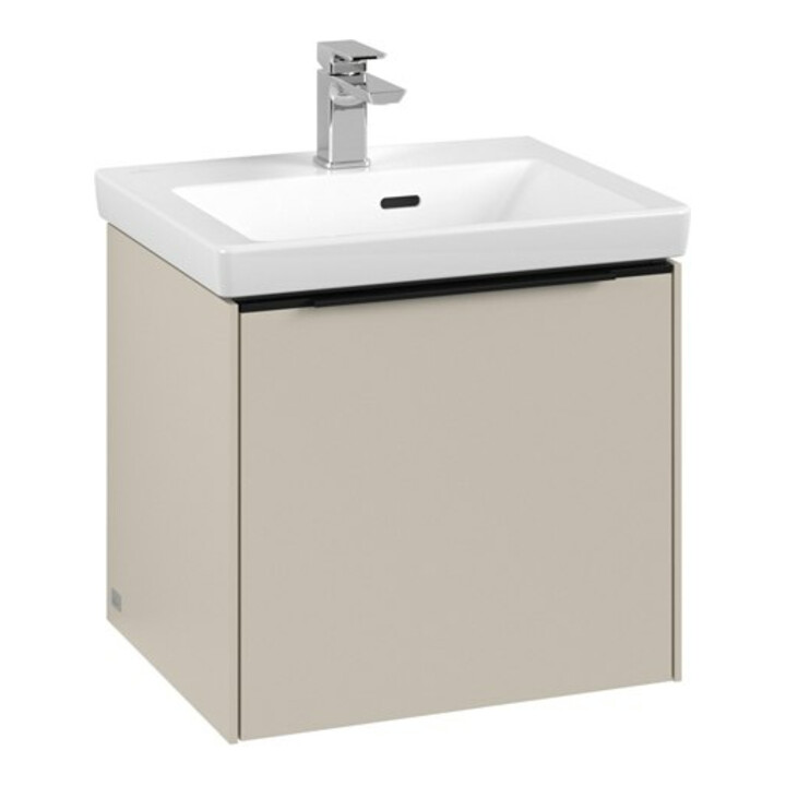 V&B Subway 3.0 Meuble sous lavabo 47,3x42,9x40,8 cm, avec LE/Gr devant, gris cachemire