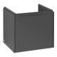 V&B Subway 3.0 Meuble sous lavabo 47,3x42,9x40,8 cm, avec LE/Gr mon., graphite-1