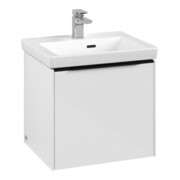 V&B Subway 3.0 Meuble sous lavabo 47,3x42,9x40,8 cm, avec LE/Gr vo b, blanc brillant