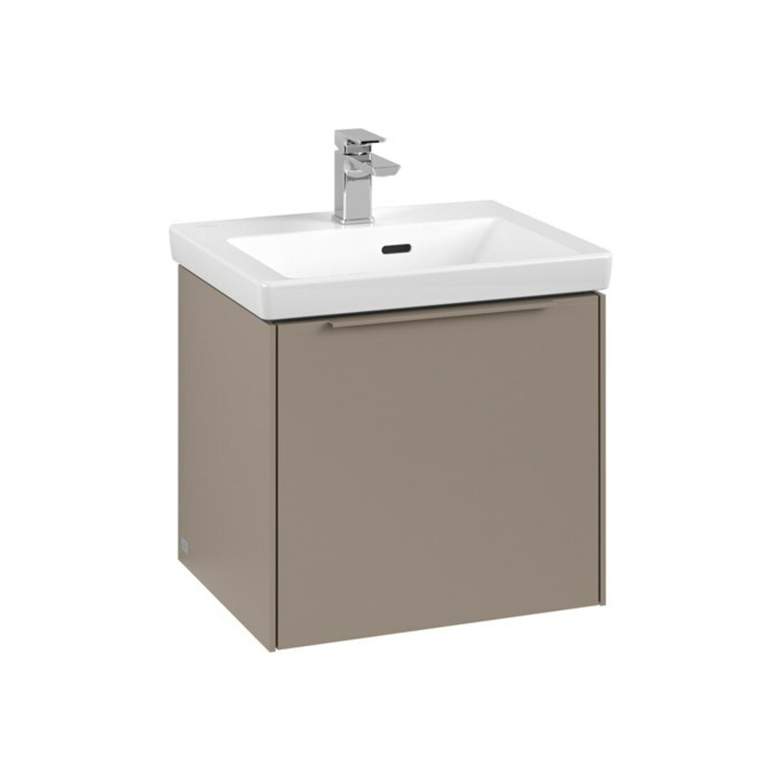 V&B Subway 3.0 Meuble sous lavabo 47,3x42,9x40,8 cm, avec LED/Gr monochr, Tau