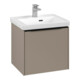 V&B Subway 3.0 Meuble sous-lavabo 47,3x42,9x40,8 cm, LED/Gr bleu volcan, Tau-1