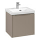 V&B Subway 3.0 Meuble sous-lavabo 47,3x42,9x40,8 cm, sans LED, gris monochrome, Taupe