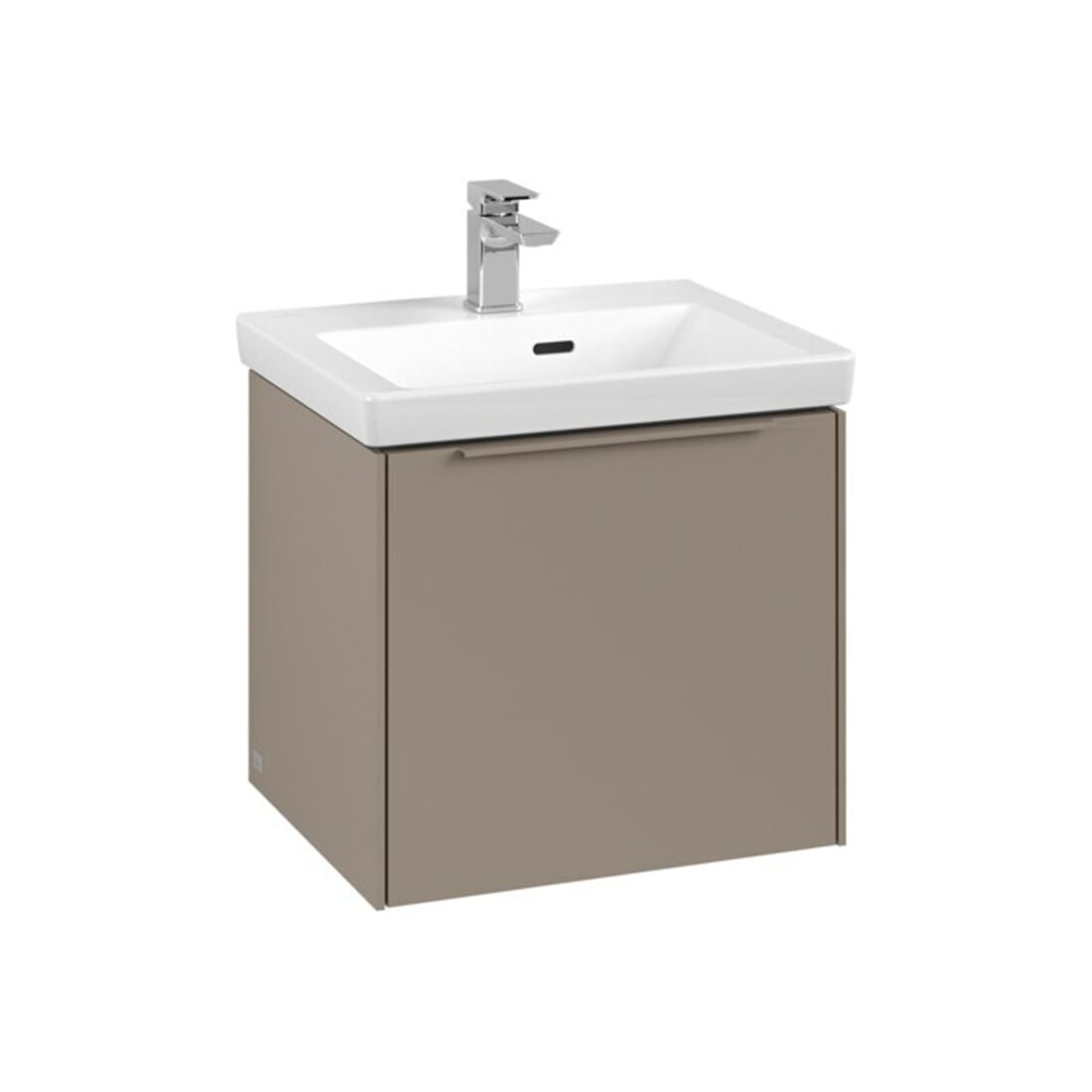 V&B Subway 3.0 Meuble sous-lavabo 47,3x42,9x40,8 cm, sans LED, gris monochrome, Taupe