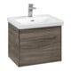 V&B Subway 3.0 Meuble sous lavabo 52,3x42,9x44,8 cm, alu brillant, m LE/Gr-1