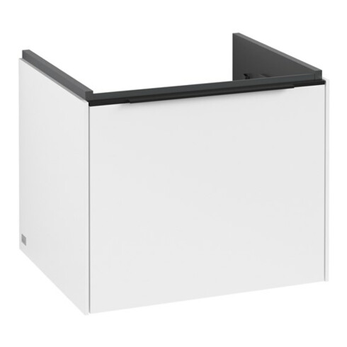 V&B Subway 3.0 Meuble sous lavabo 52,3x42,9x44,8 cm, avec LE/Gr bleu, P blanc