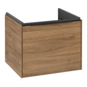 V&B Subway 3.0 Meuble sous lavabo 52,3x42,9x44,8 cm, avec LE/Gr devant bleu, Kan Oa