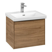 V&B Subway 3.0 Meuble sous lavabo 52,3x42,9x44,8 cm, avec LE/Gr devant bleu, Kan Oa-3