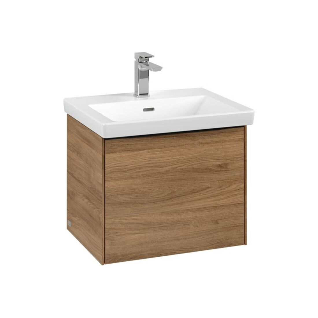 V&B Subway 3.0 Meuble sous lavabo 52,3x42,9x44,8 cm, avec LE/Gr devant bleu, Kan Oa