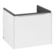 V&B Subway 3.0 Meuble sous lavabo 52,3x42,9x44,8 cm, avec LED/Gr Alu brillant, P blanc-1