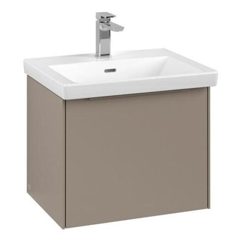 V&B Subway 3.0 Meuble sous lavabo 52,3x42,9x44,8 cm, avec LED/Gr monochr, Tau