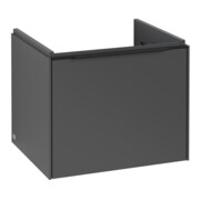 V&B Subway 3.0 Meuble sous lavabo 52,3x42,9x44,8 cm, blanc mat/graphite-3