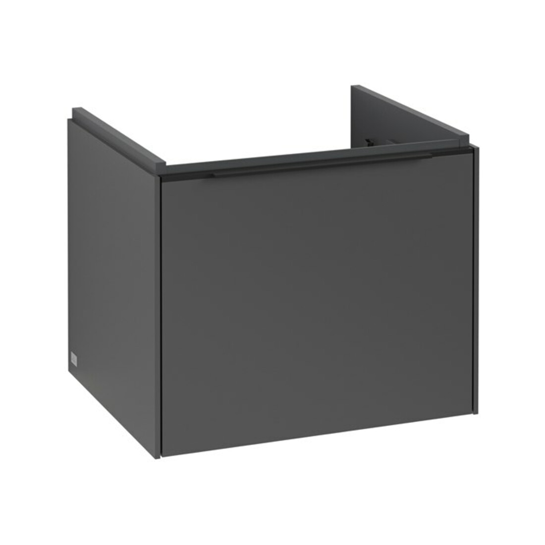 V&B Subway 3.0 Meuble sous lavabo 52,3x42,9x44,8 cm, blanc mat/graphite