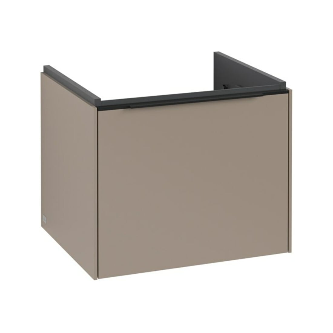 V&B Subway 3.0 Meuble sous lavabo 52,3x42,9x44,8 cm, LED, bleu volcan, Tau