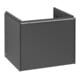 V&B Subway 3.0 Meuble sous lavabo 52,3x42,9x44,8 cm, m LE/Gr alu brillant, graph.-1