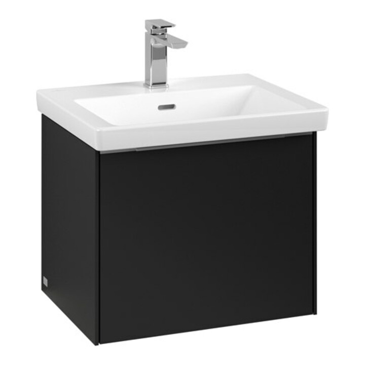 V&B Subway 3.0 Meuble sous lavabo 52,3x42,9x44,8cm, avec LE/Gr AL g, bleu volcan