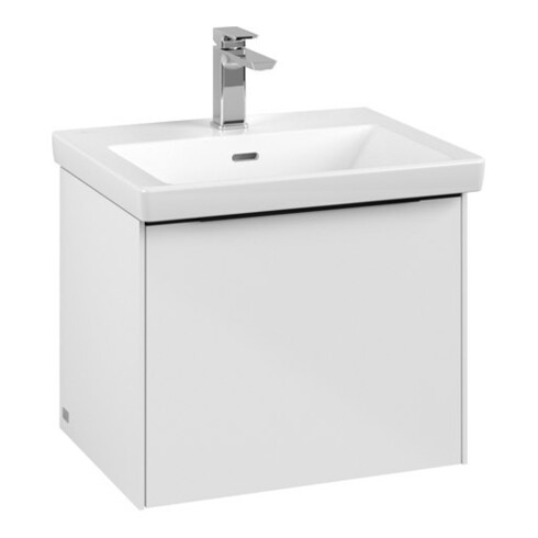 V&B Subway 3.0 Meuble sous lavabo 52,3x42,9x44,8cm, blanc brillant