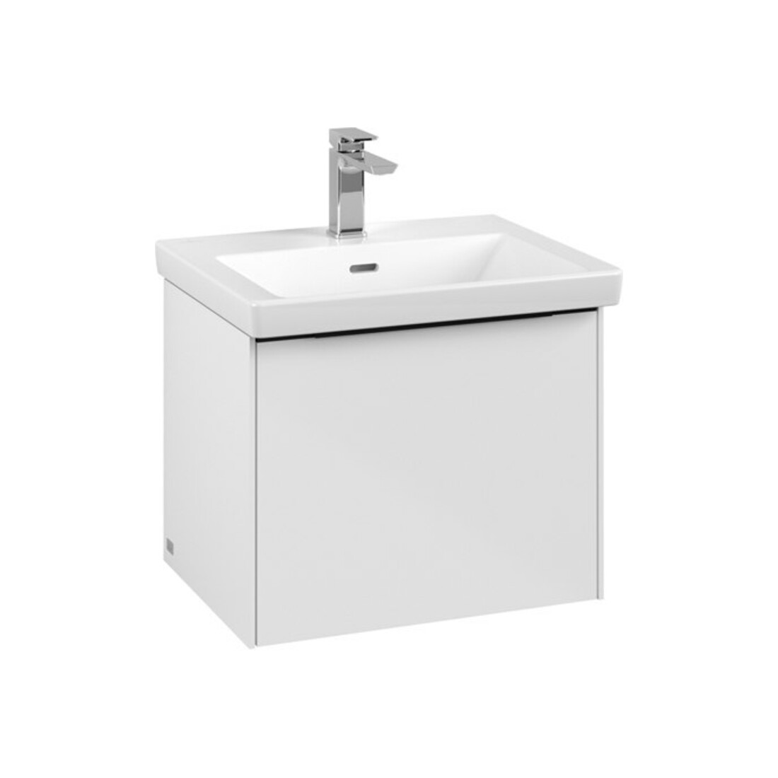 V&B Subway 3.0 Meuble sous lavabo 52,3x42,9x44,8cm, blanc brillant