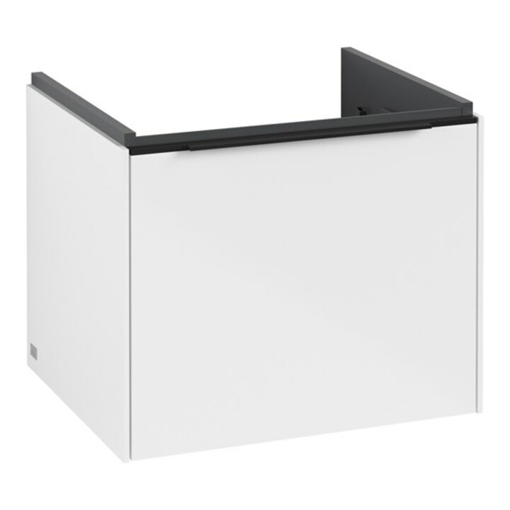 V&B Subway 3.0 Meuble sous lavabo 52,3x42,9x44,8cm, blanc brillant