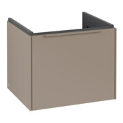 V&B Subway 3.0 Meuble sous lavabo 52,3x42,9x44,8cm, sans LED/Gr monochr, Taupe-1