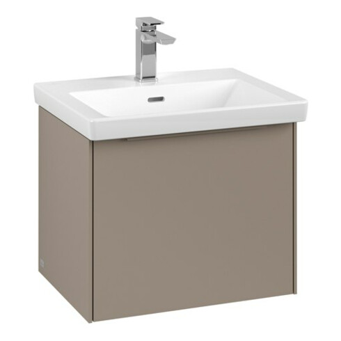 V&B Subway 3.0 Meuble sous lavabo 52,3x42,9x44,8cm, sans LED/Gr monochr, Taupe