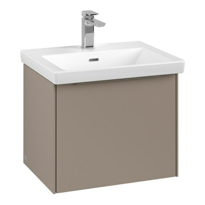 V&B Subway 3.0 Meuble sous lavabo 52,3x42,9x44,8cm, sans LED/Gr monochr, Taupe