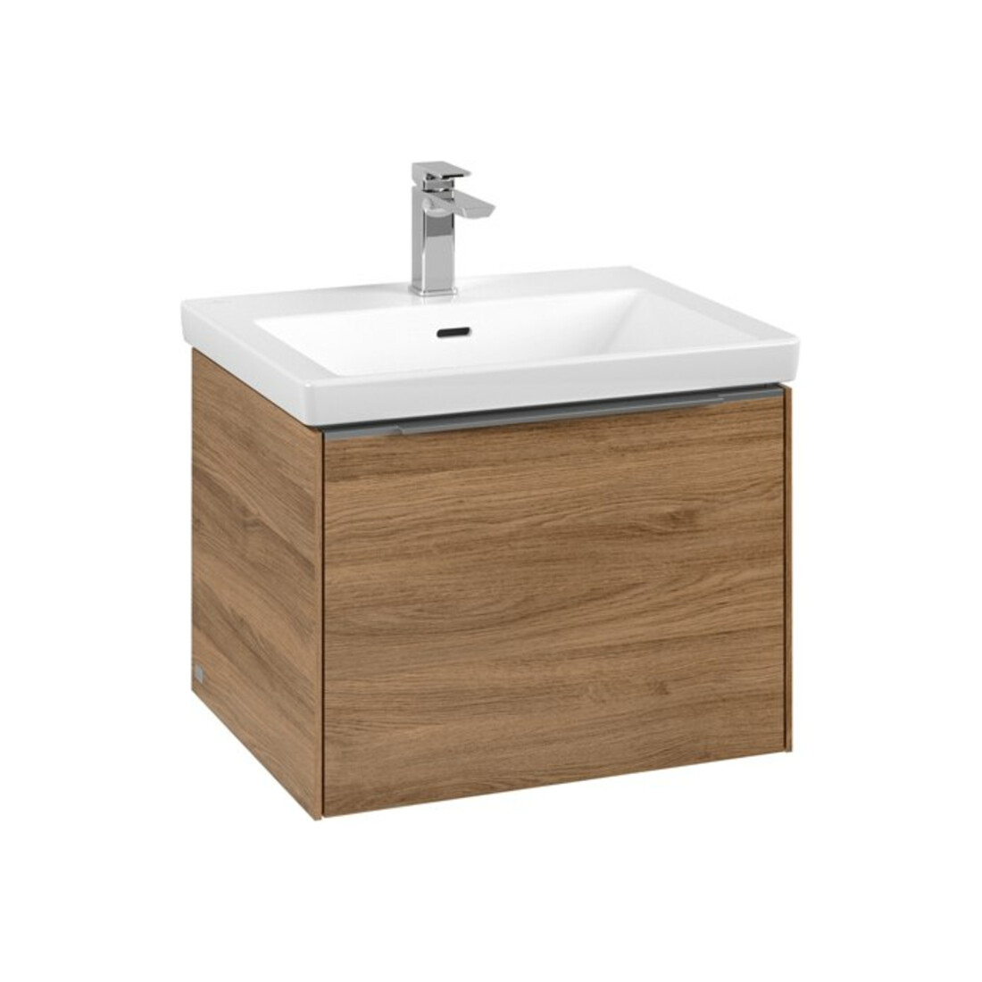 V&B Subway 3.0 Meuble sous lavabo 57,2x42,9x47,8 cm, alu brillant, m LE/Gr Kan Oa