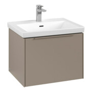 V&B Subway 3.0 Meuble sous lavabo 57,2x42,9x47,8 cm, avec LED/Gr monochr, Tau