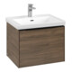 V&B Subway 3.0 Meuble sous-lavabo 57,2x42,9x47,8cm, avec LE/Gr vo b, Ariz. Oa-3