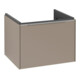 V&B Subway 3.0 Meuble sous lavabo 57,2x42,9x47,8cm, avec LED/alu brillant, taupe-1