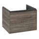V&B Subway 3.0 Meuble sous lavabo 57,2x42,9x47,8cm, bleu mat, gauche-1