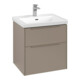 V&B Subway 3.0 Meuble sous lavabo 57,2x57,6x47,8 cm, avec LED/Gr monochr, Tau-3