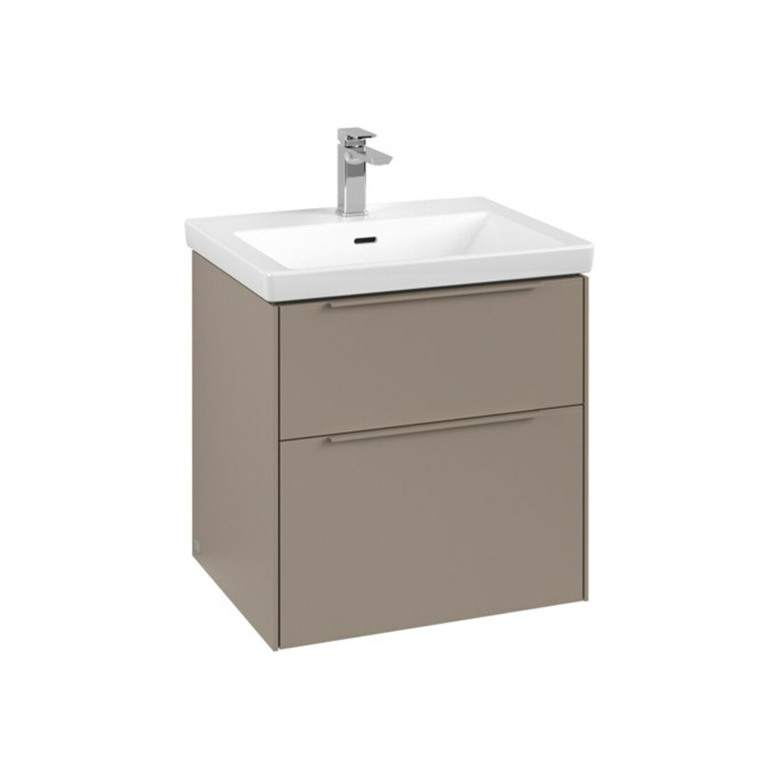 V&B Subway 3.0 Meuble sous lavabo 57,2x57,6x47,8 cm, avec LED/Gr monochr, Tau