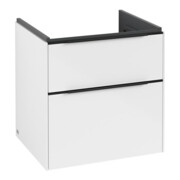 V&B Subway 3.0 Meuble sous lavabo 57,2x57,6x47,8 cm, blanc brillant-3