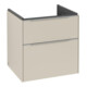V&B Subway 3.0 Meuble sous lavabo 57,2x57,6x47,8 cm, cashmere, alu grisé-1
