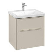 V&B Subway 3.0 Meuble sous lavabo 57,2x57,6x47,8 cm, cashmere Gr, m LE/Gr mon.