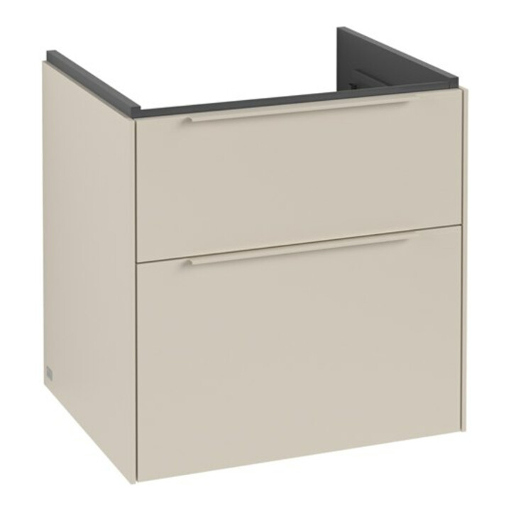 V&B Subway 3.0 Meuble sous lavabo 57,2x57,6x47,8 cm, cashmere Gr, m LE/Gr mon.